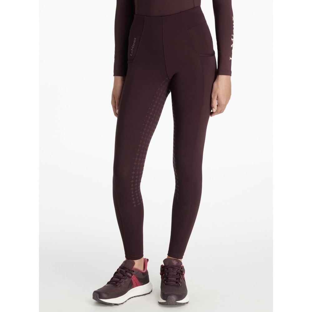 LeMieux Young Rider Orla Pull Ons - Damson