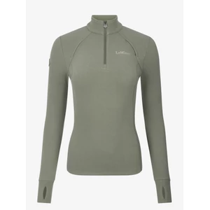 LeMieux Frances Quarter Zip Fleece  - Rosemary in Rosemary