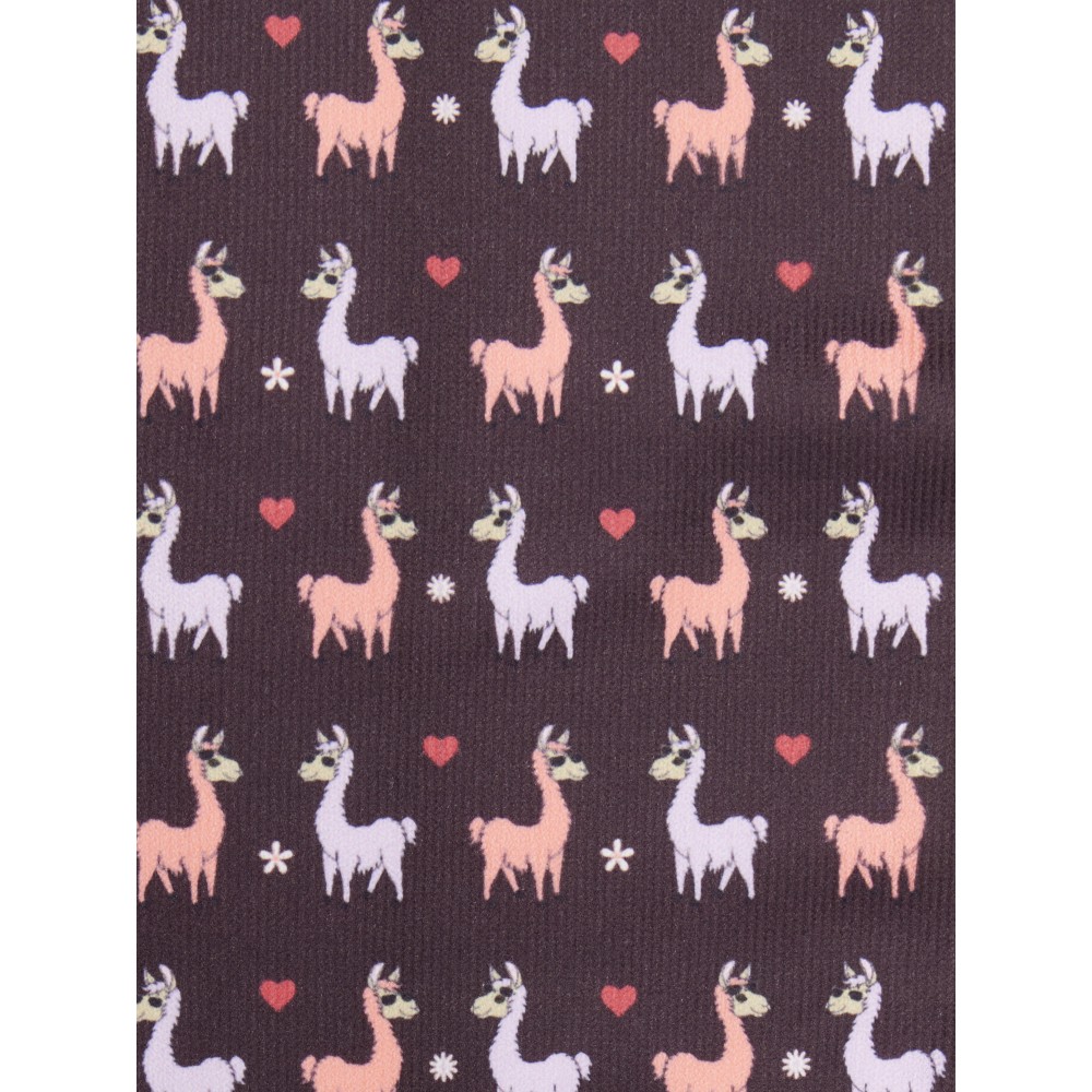 LeMieux Footsie Socks Llamas - Damson