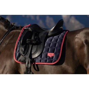 LeMieux Loire Classic Dressage Square  - Navy/Cranberry 