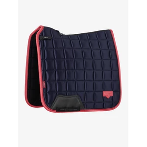 LeMieux Loire Classic Dressage Square  - Navy/Cranberry 