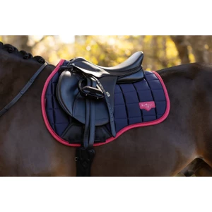 LeMieux Loire Classic GP Square  - Navy/Cranberry 