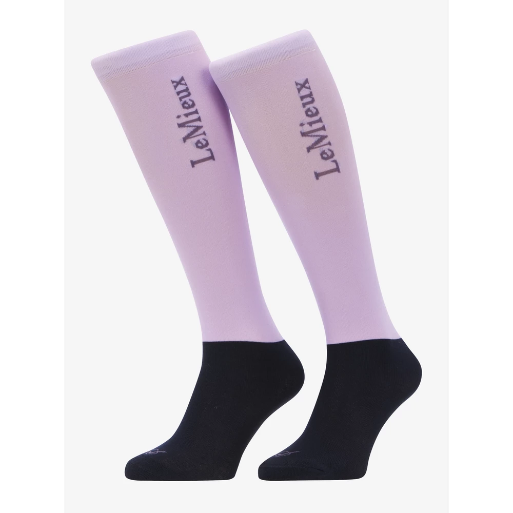 LeMieux Competition Socks 2 Pack  - Lilac in Lilac