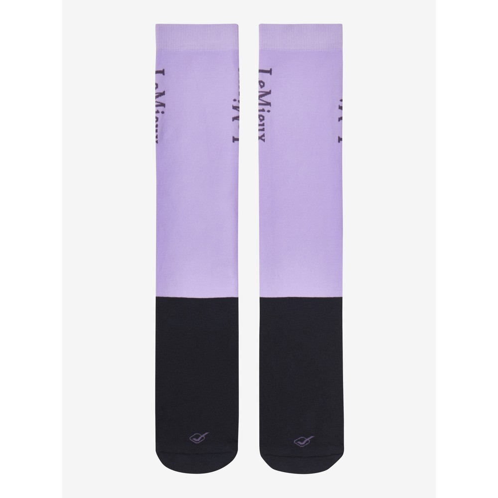 LeMieux Competition Socks 2 Pack - Lilac