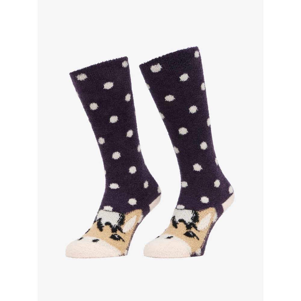 LeMieux Fluffy Character Socks - Fjord in Fjord