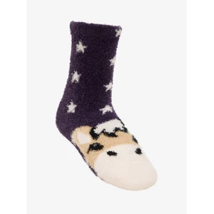 LeMieux Mini Fluffy Character Socks  - Juniper in Juniper
