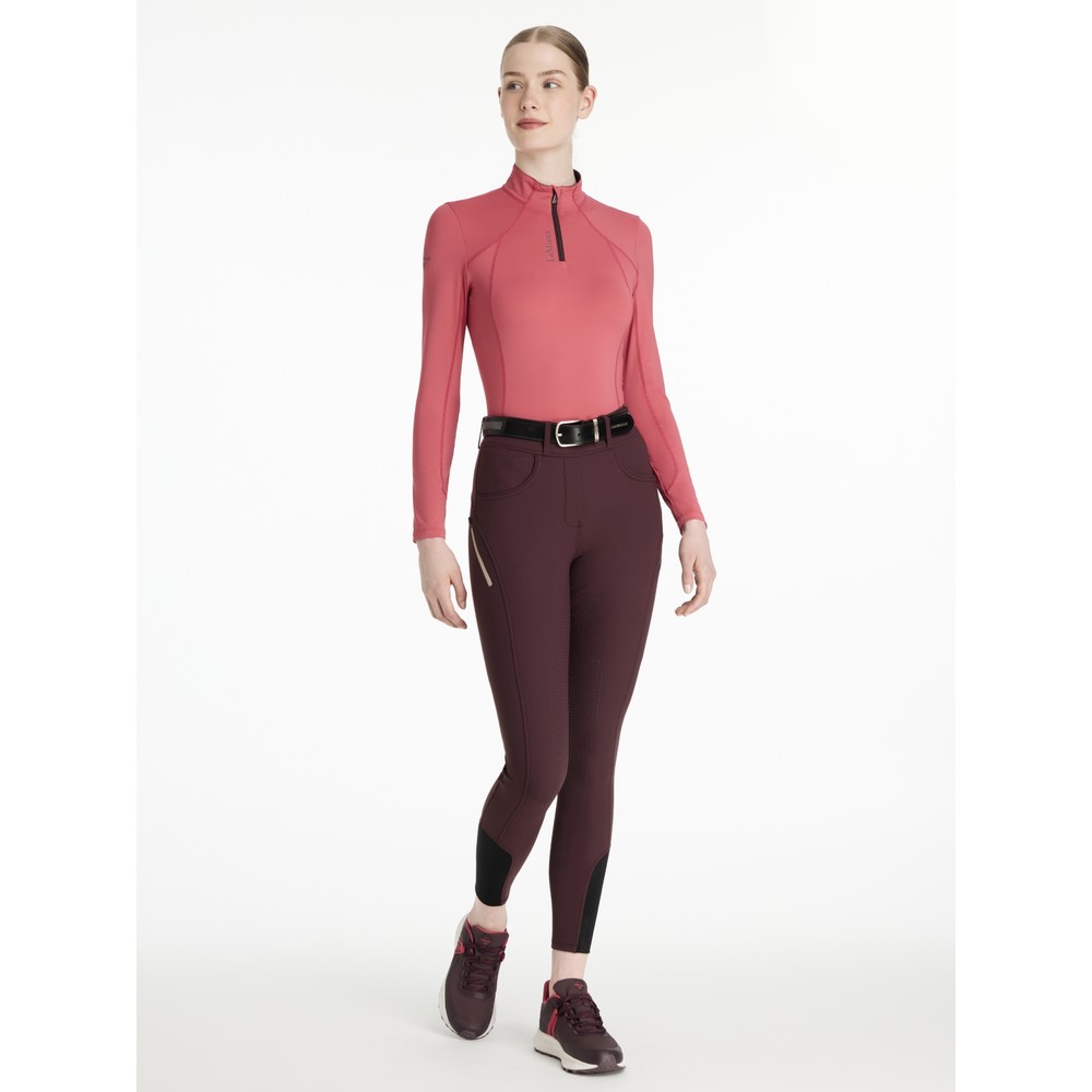 LeMieux Amy Brushed Breggings - Damson