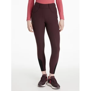 LeMieux Amy Brushed Breggings  - Damson 
