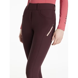 LeMieux Amy Brushed Breggings  - Damson in Damson
