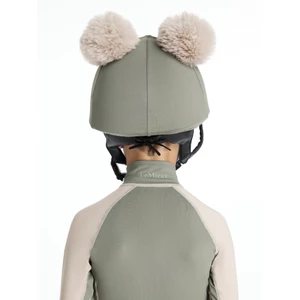 LeMieux Mini Double Pom Hat Silk  - Rosemary 