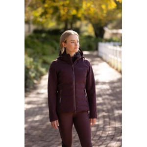 LeMieux Brooke Waterproof Hybrid Jacket  - Damson in Damson