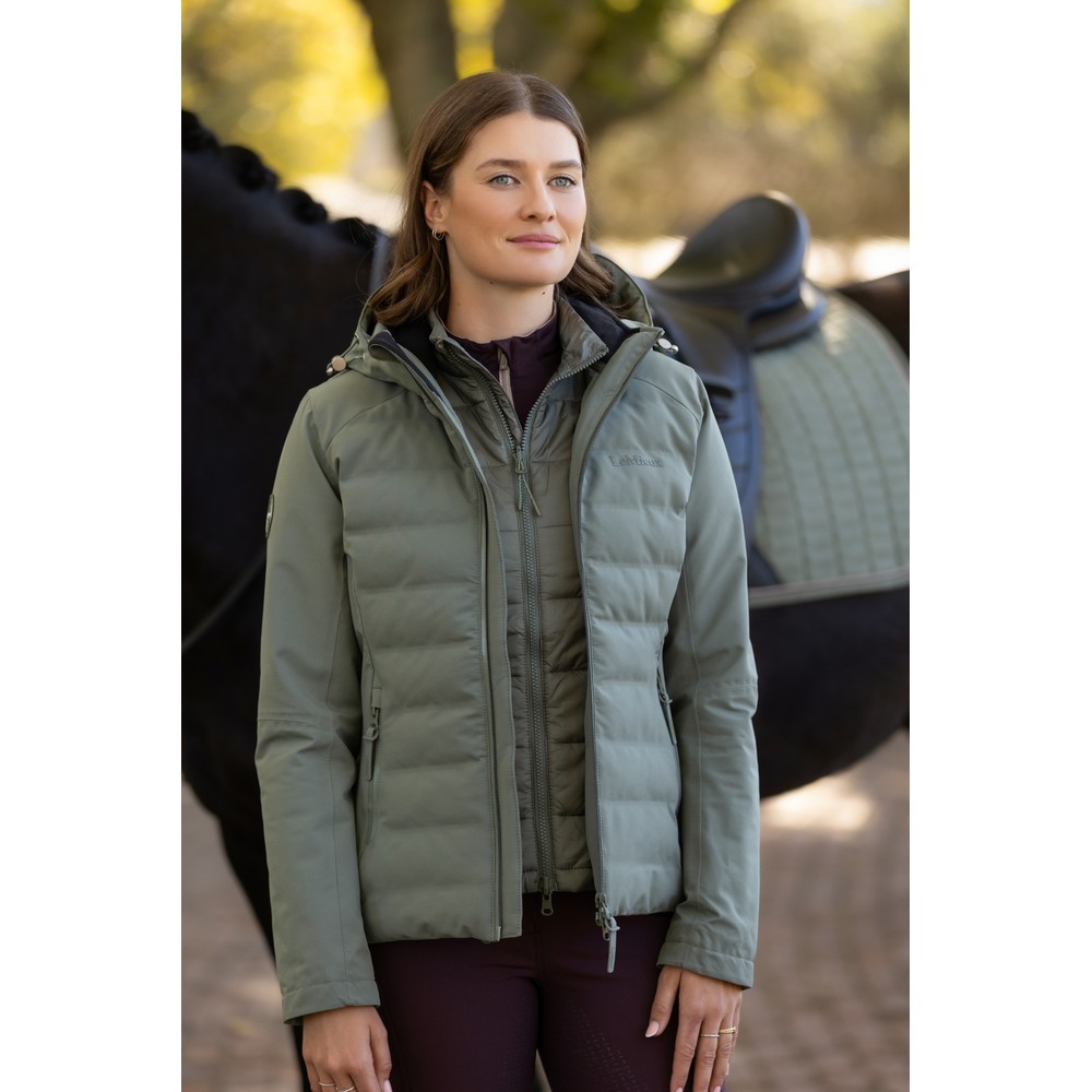 LeMieux Brooke Waterproof Hybrid Jacket - Rosemary