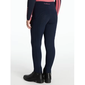 LeMieux Mini Nora Brushed Pull On thermal riding leggings - Navy in Navy