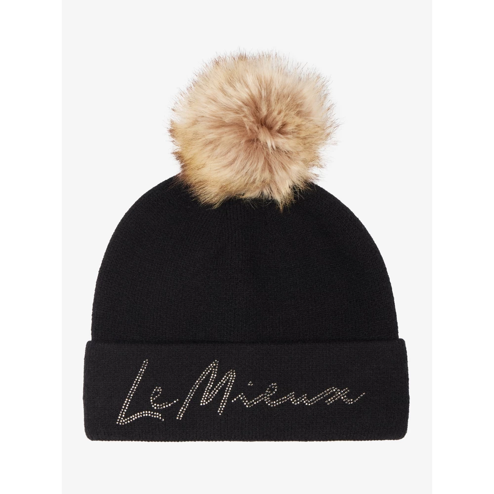 LeMieux Sparkle Beanie  - Black in Black