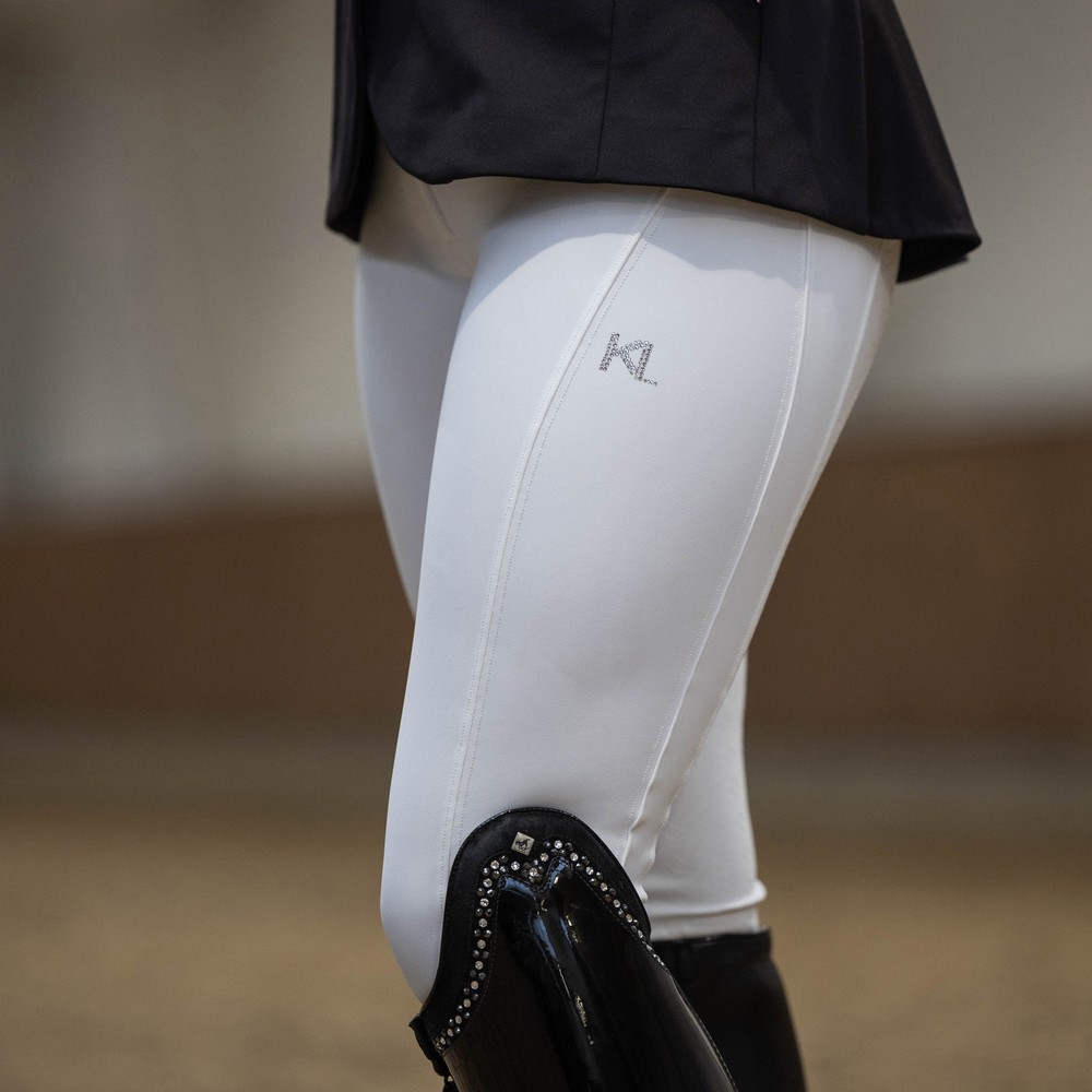 Kingsland KLMariam Ladies F-Grip Tights F-tec5 - White