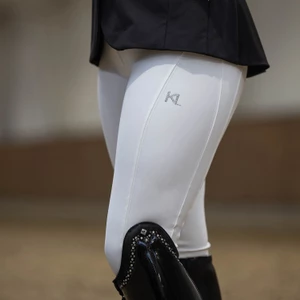 Kingsland KLMariam Ladies F-Grip Tights F-tec5 - White in White