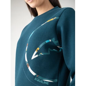 Equiline Women's Crewneck Sweatshirt - Legion Blue in Legion Blue
