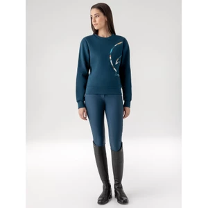 Equiline Women's Crewneck Sweatshirt - Legion Blue in Legion Blue
