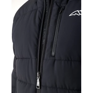 Equiline Men's Padded Jacket - Black in Black