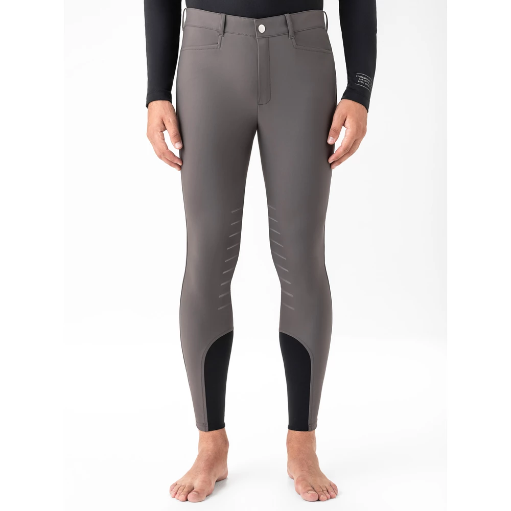 Equiline Men's Knee Grip Breeches - Marsh in Marsh