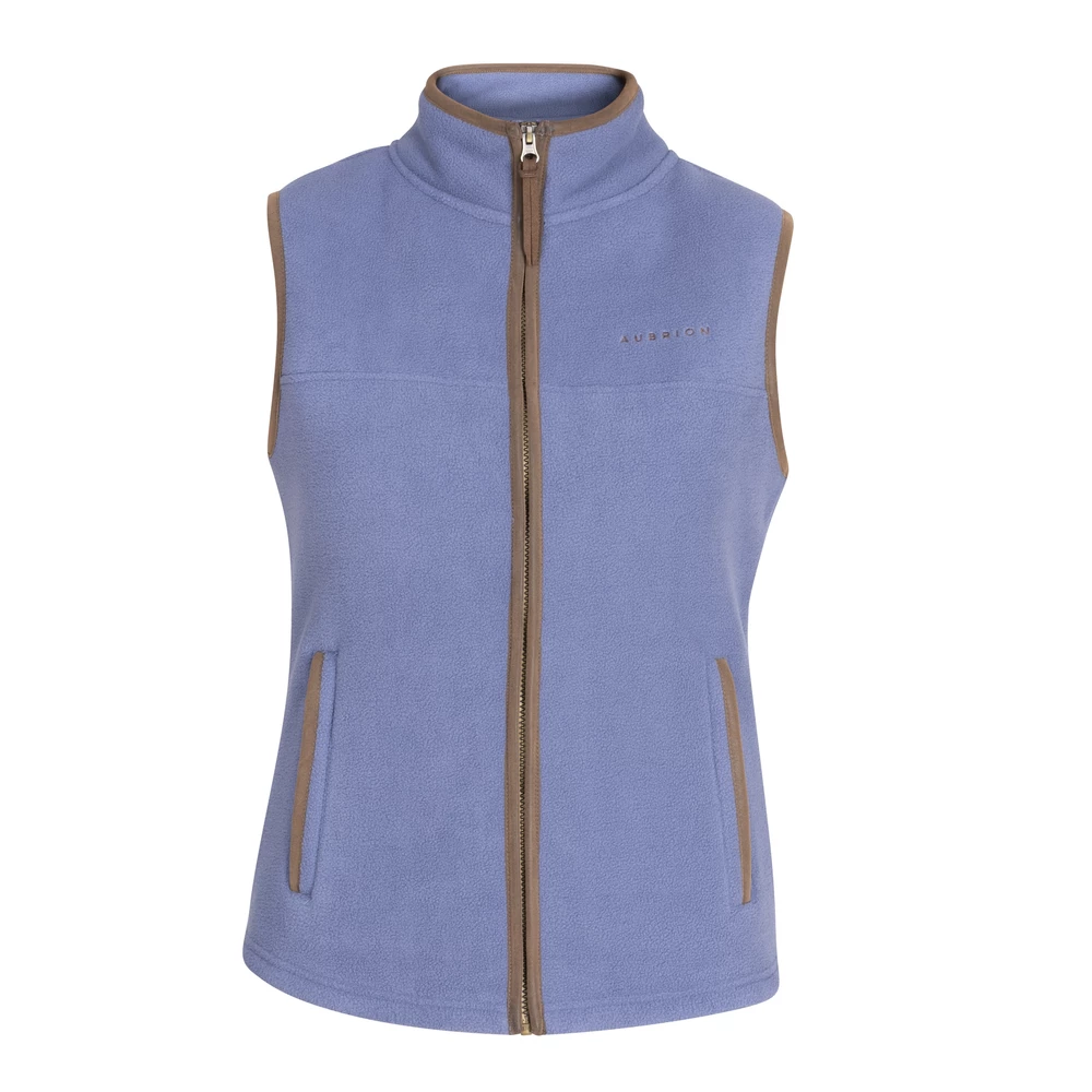 Aubrion Core Fleece Gilet - Blue in Blue