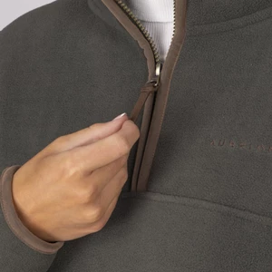 Aubrion Core Half Zip Fleece - Green in Green