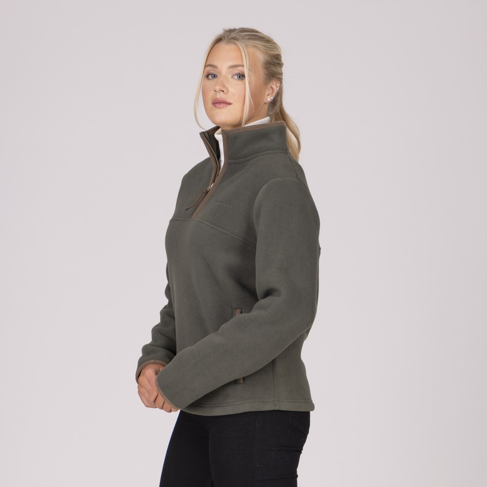 Aubrion Core Half Zip Fleece - Green