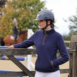 Aubrion Core Half Zip Fleece - Navy in Navy