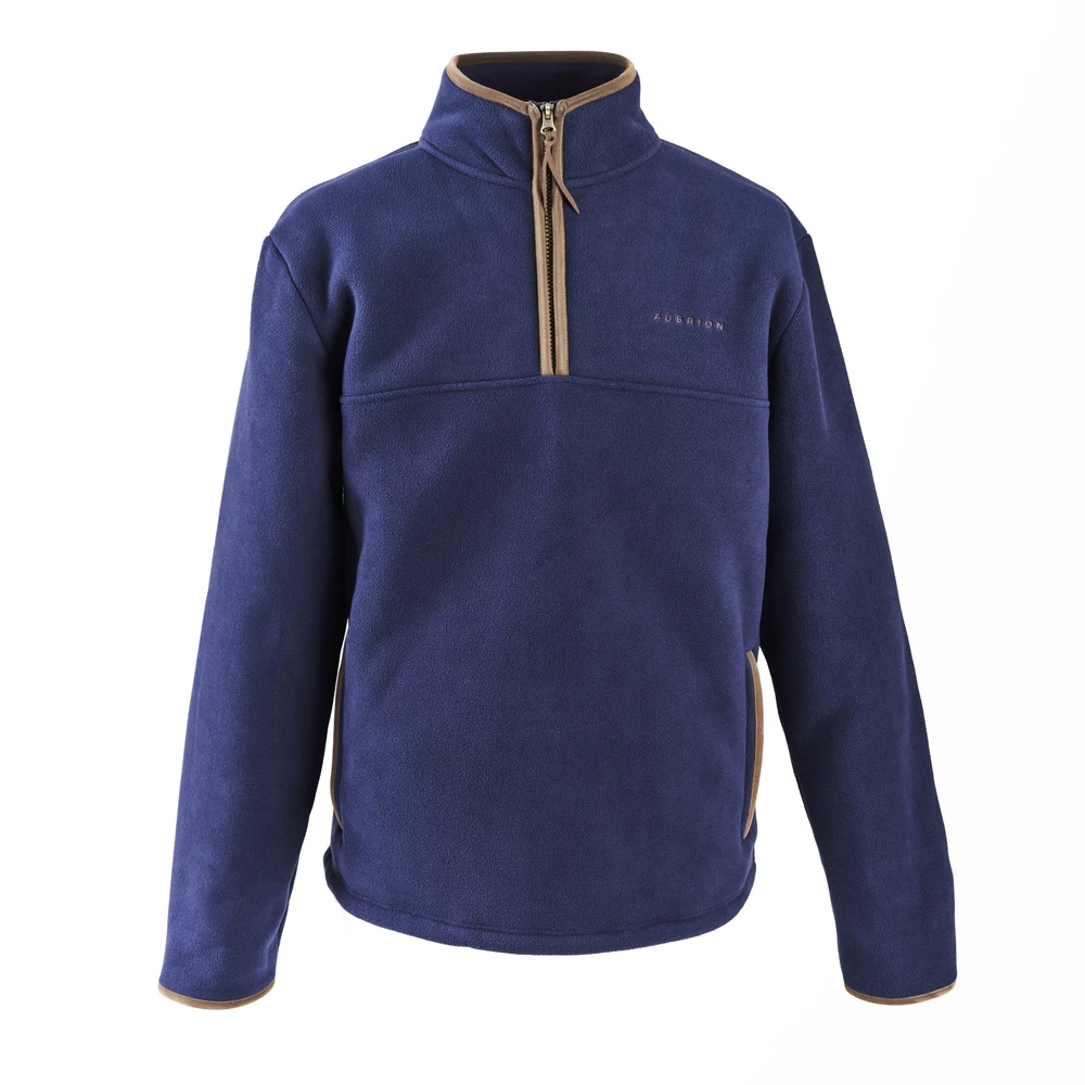 Aubrion Core Half Zip Fleece - Gents - Navy in Navy