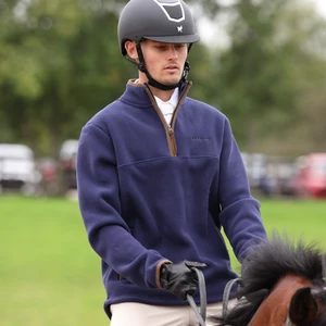 Aubrion Core Half Zip Fleece - Gents - Navy in Navy