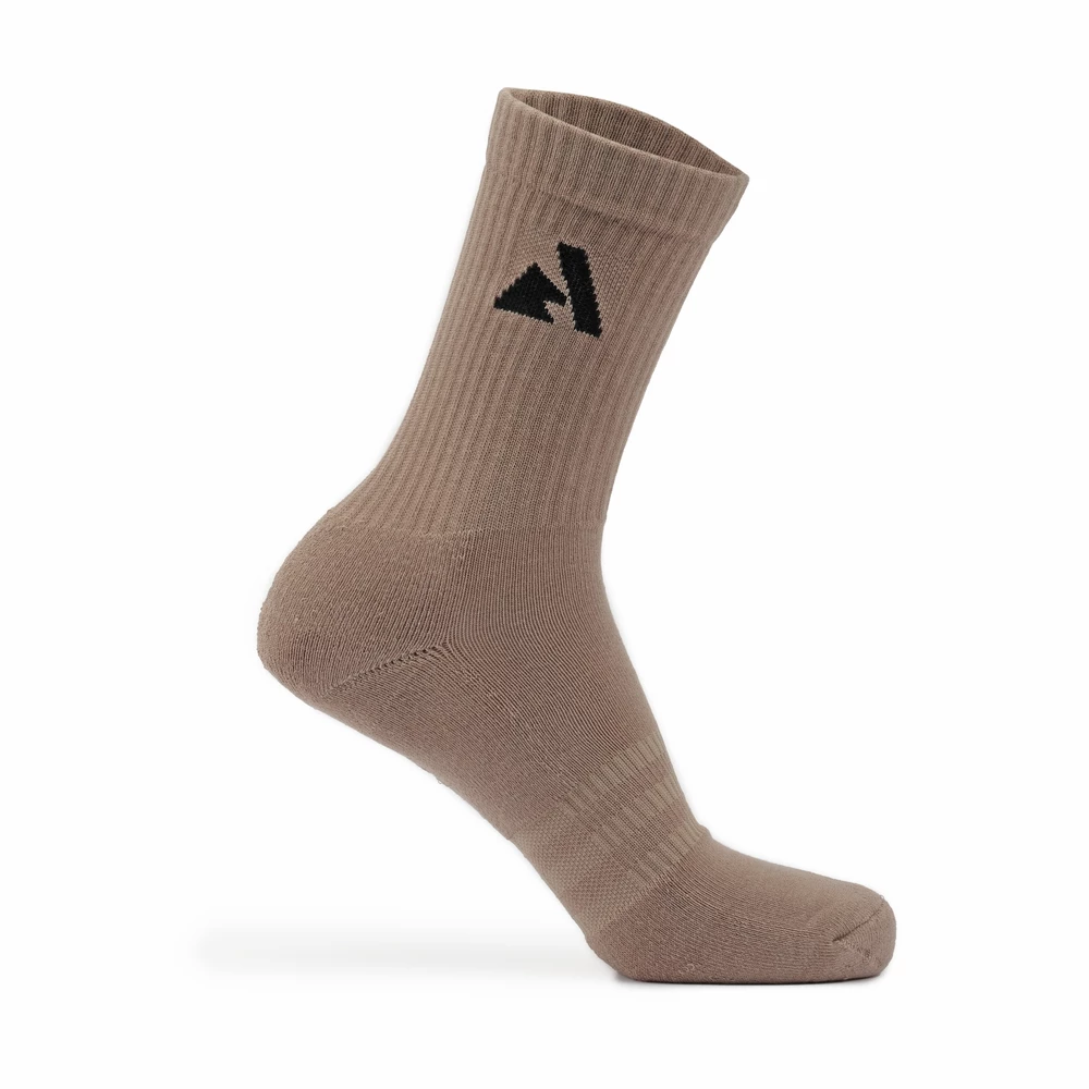 Aubrion React Sports Socks  - Sand in Sand
