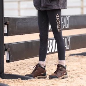 Aubrion React Non-Stop Riding Tights - Young Rider - Shadow in Shadow