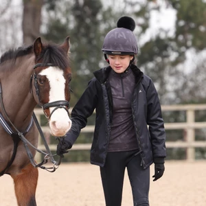 Aubrion React Mid Length Coat - Young Rider  - Shadow in Shadow