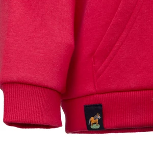 Tikaboo Winnie & Me Hoodie - Red in Red