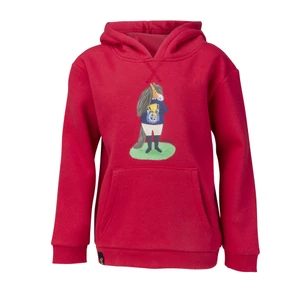 Tikaboo Winnie & Me Hoodie - Red in Red