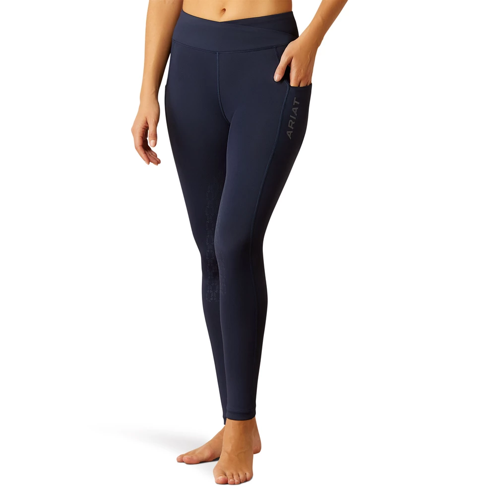 Ariat Womens Avail 2.0 Half grip Tight - Navy in Navy