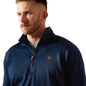 Ariat Mens Team Eq 1/2 Zip - Navy in Navy