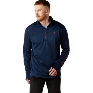 Ariat Mens Team Eq 1/2 Zip - Navy in Navy