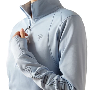 Ariat Womens Team Eq 1/2 Zip - Skyway in Skyway