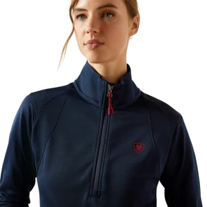 Ariat Womens Team Eq 1/2 Zip - Navy in Navy