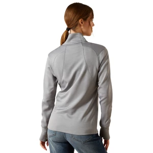 Ariat Womens Team Eq 1/2 Zip - Alloy Heather 