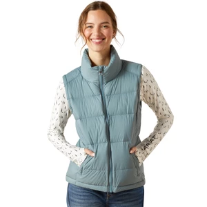 Ariat Womens Ultrapuff Down Vest - Steel Sage in Steel Sage