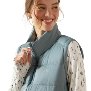 Ariat Womens Ultrapuff Down Vest - Steel Sage in Steel Sage