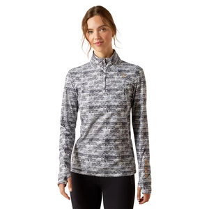 Ariat Womens Lowell 3.0 1/4 Zip Long sleeve Baselayer - Autumn Batik in Autumn Batik
