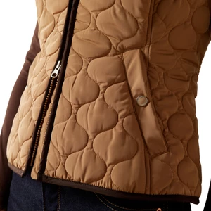 Ariat Womens Ashley 2.0 Insulated Vest - Tiger's Eye in Tiger's Eye