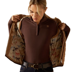 Ariat Womens Ashley 2.0 Insulated Vest - Tiger's Eye in Tiger's Eye