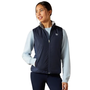 Ariat Youth Bella Insulated Reversible Vest- Posey Pony Print in Posey Pony Print