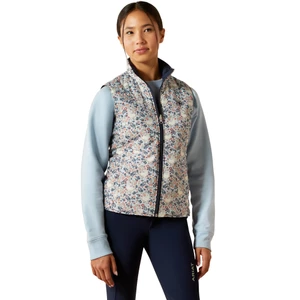 Ariat Youth Bella Insulated Reversible Vest- Posey Pony Print in Posey Pony Print