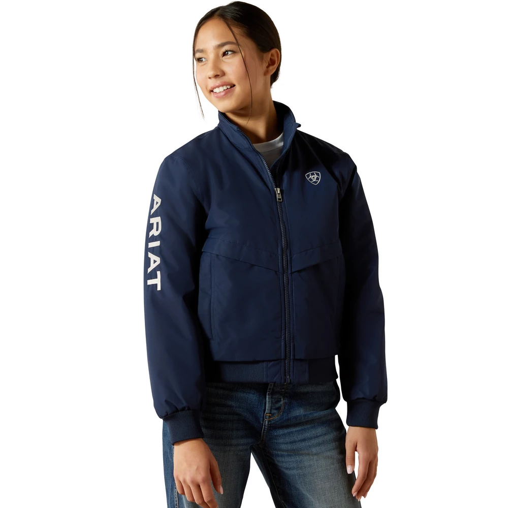 Ariat Youth Stable 2.0 Insulated Jacket - Navy in Navy