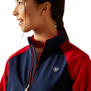 Ariat Youth Team Eq Jacket - Navy/Red in Navyt/Red